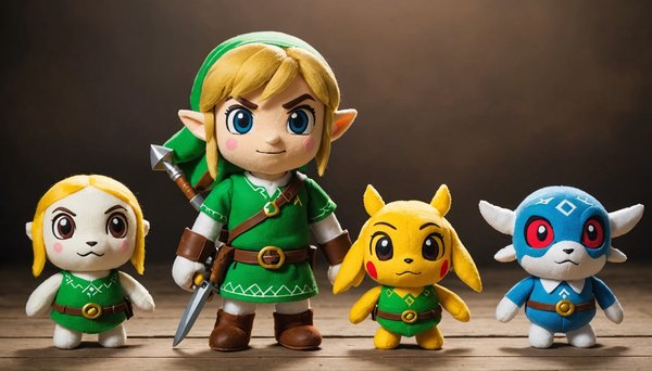 Discover the magical world of zelda plush toys